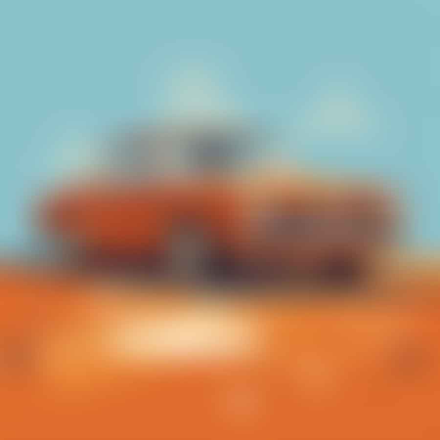 Applying rust converter on the car surface