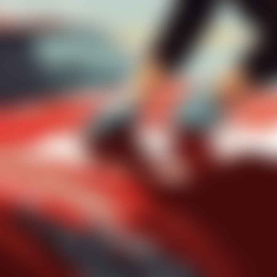 Painting the treated car surface