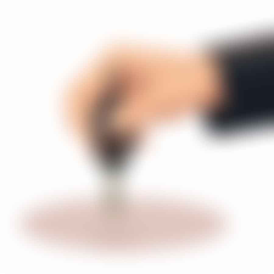 A person checking a key fob battery