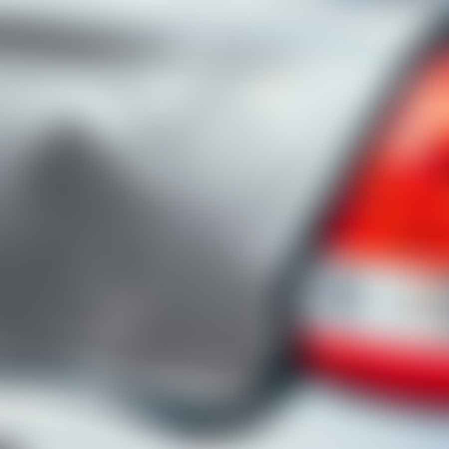 Typical car dent on a vehicle\'s body