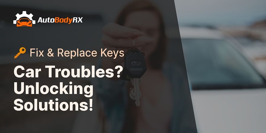 Car Troubles? Unlocking Solutions! - π Fix & Replace Keys